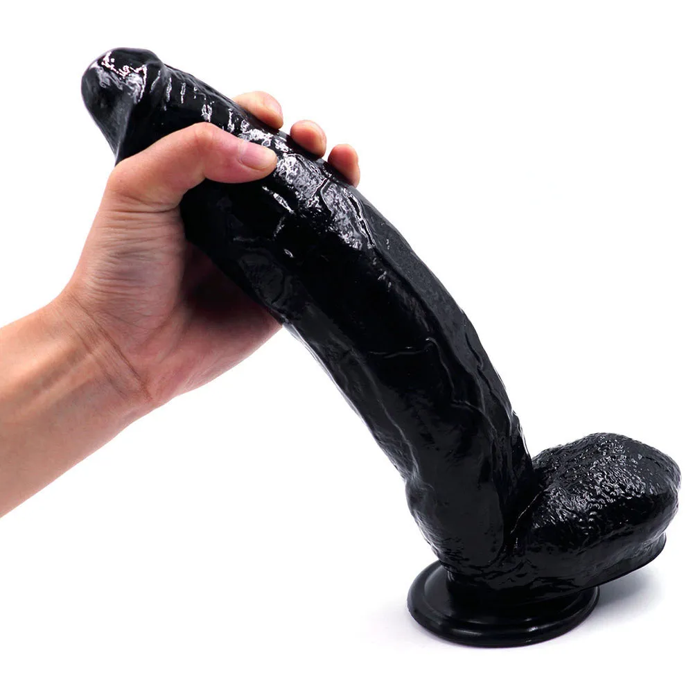 A22 Alien Extra-Large Ultra Realistic Suction Cup Dildo with Balls 12 Inch