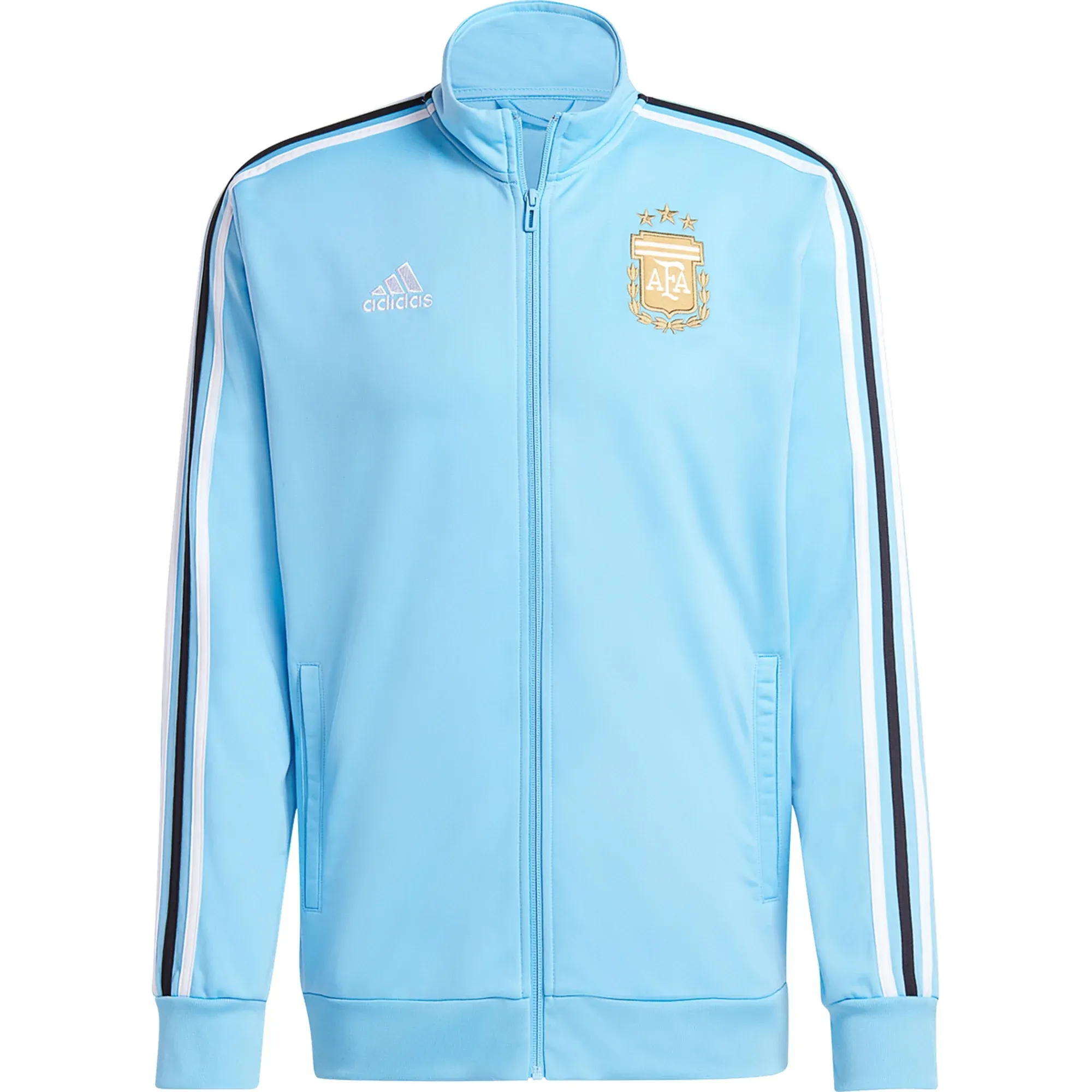 adidas Argentina DNA Track Jacket 23/24 (Light Blue)