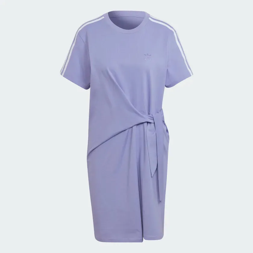 Adidas Women's Knot Wrap Tee Dress HB9505