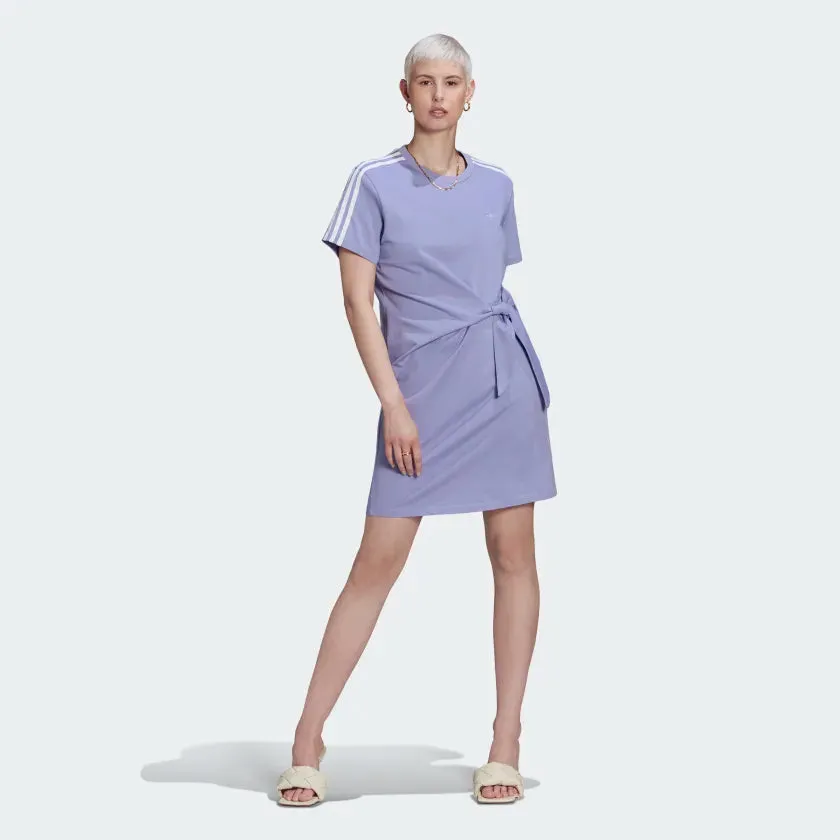 Adidas Women's Knot Wrap Tee Dress HB9505