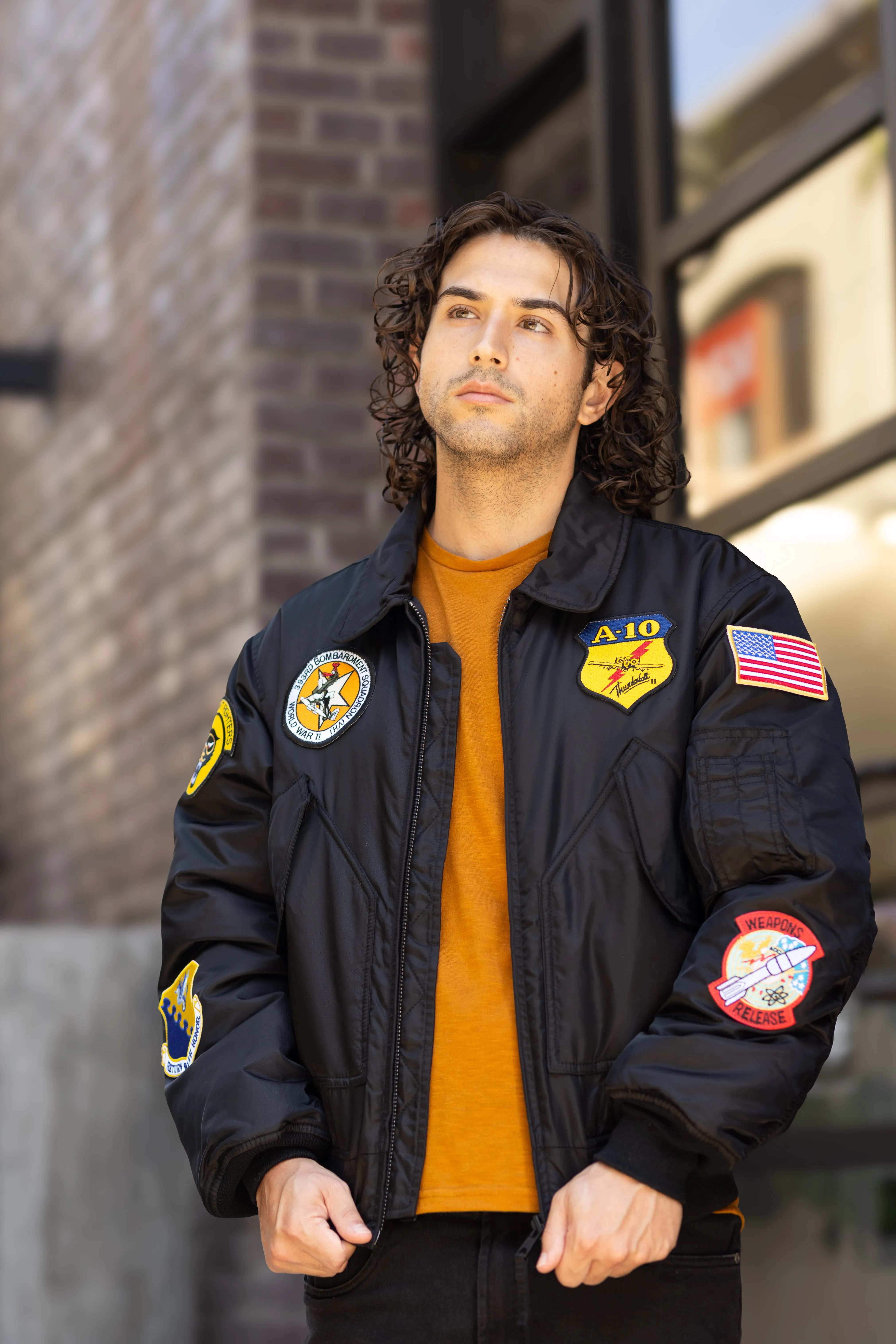 Adult CWU Squadron Bomber Flight Jacket