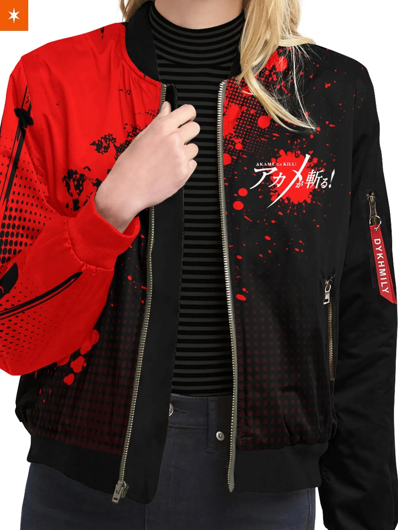 Akame Ga Kill Bomber Jacket