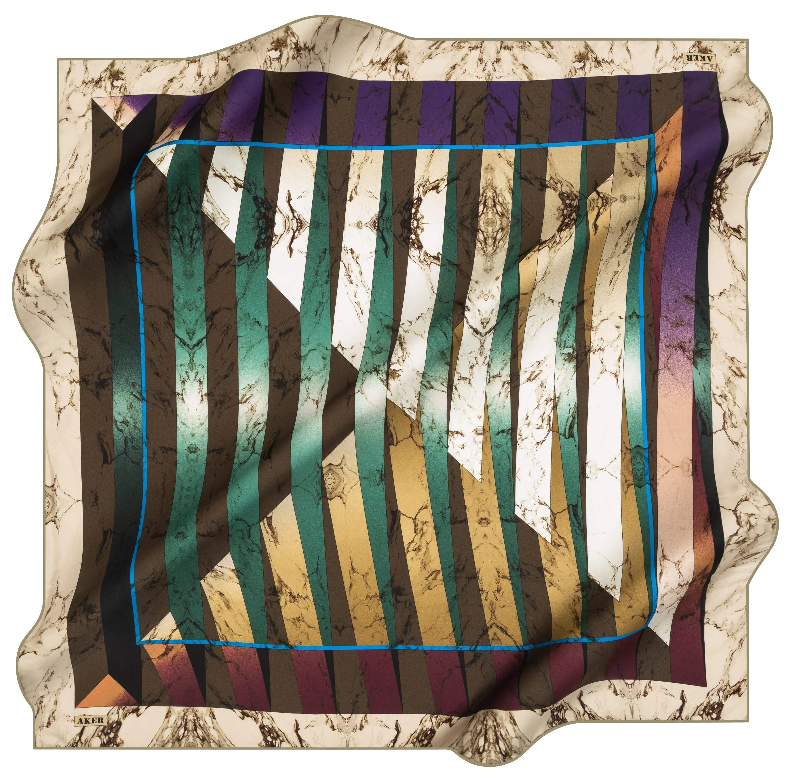 Aker Mondial Turkish Silk Scarf No. 51