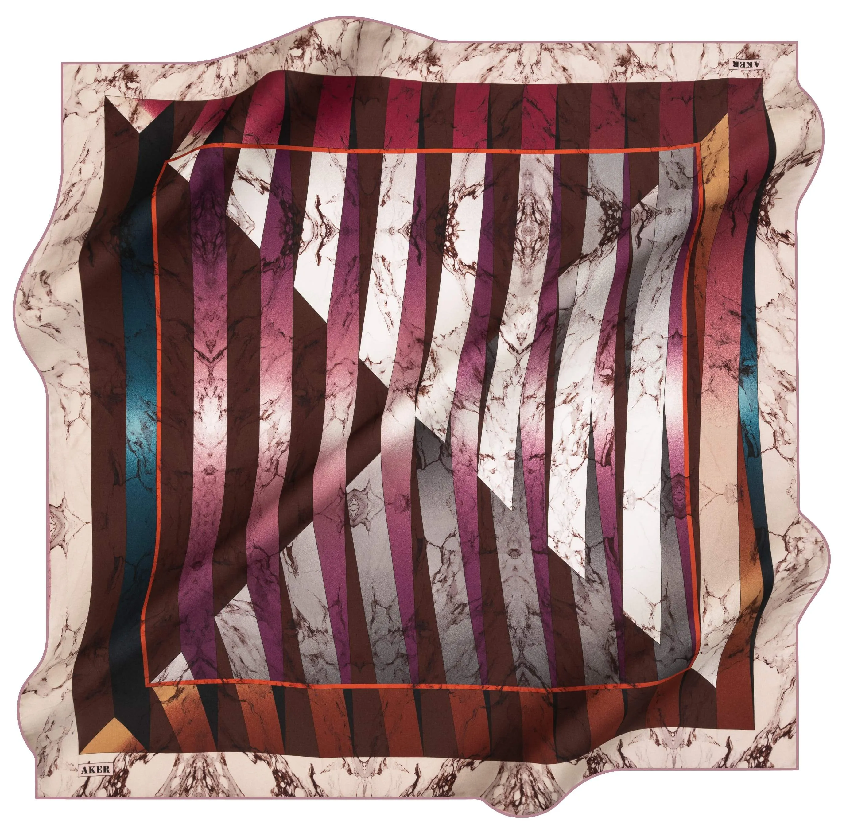 Aker Mondial Turkish Silk Scarf No. 91