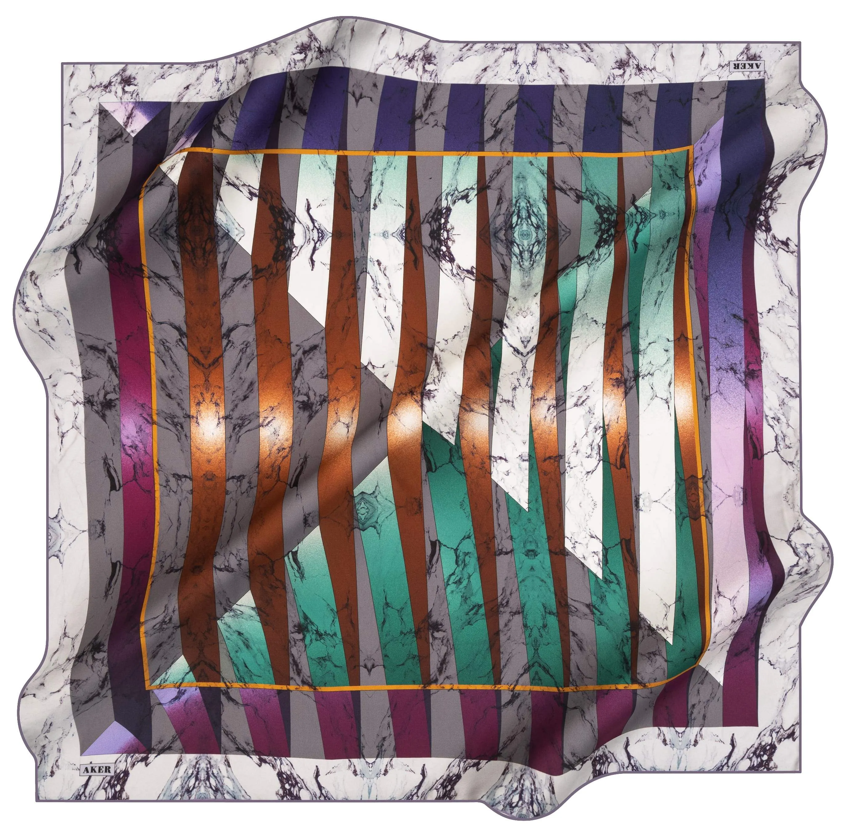 Aker Mondial Turkish Silk Scarf No. 92