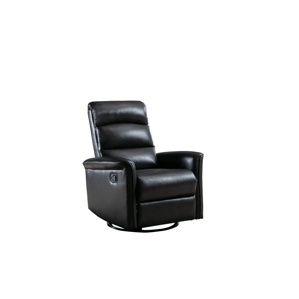 Albert Black Glider Recliner