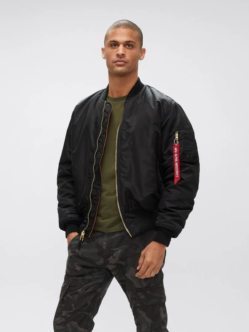 Alpha MA-1 Bomber Jacket - Black