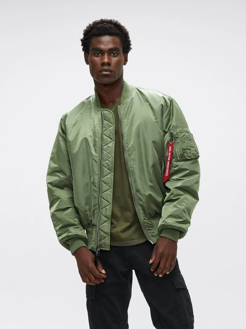 Alpha MA-1 Bomber Jacket - Sage