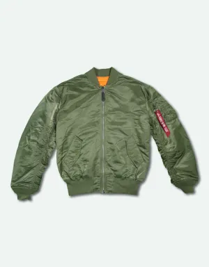 Alpha MA-1 Bomber Jacket - Sage