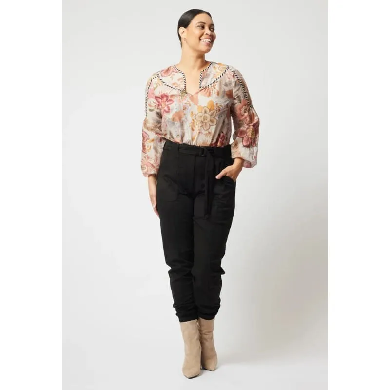 Altair Cotton Silk Top | Aries Floral