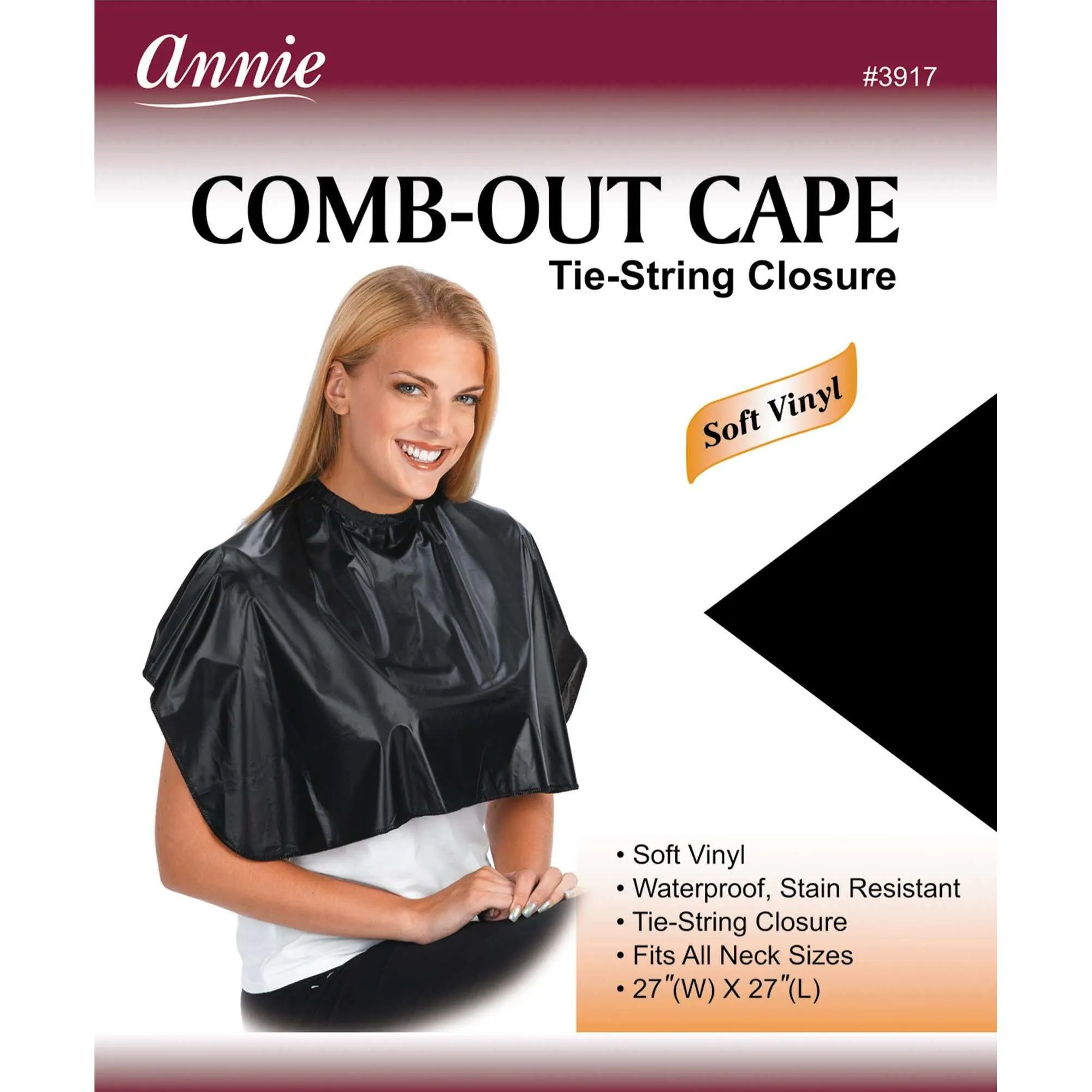 Annie Comb-Out Cape Tie String Closure