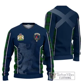 Armstrong Tartan Ugly Sweater with Family Crest and Lion Rampant Vibes Sport Style