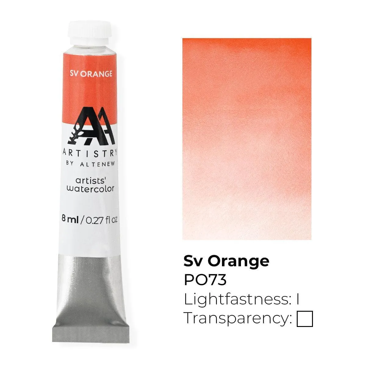 Artists' Watercolor Tube - Sv Orange