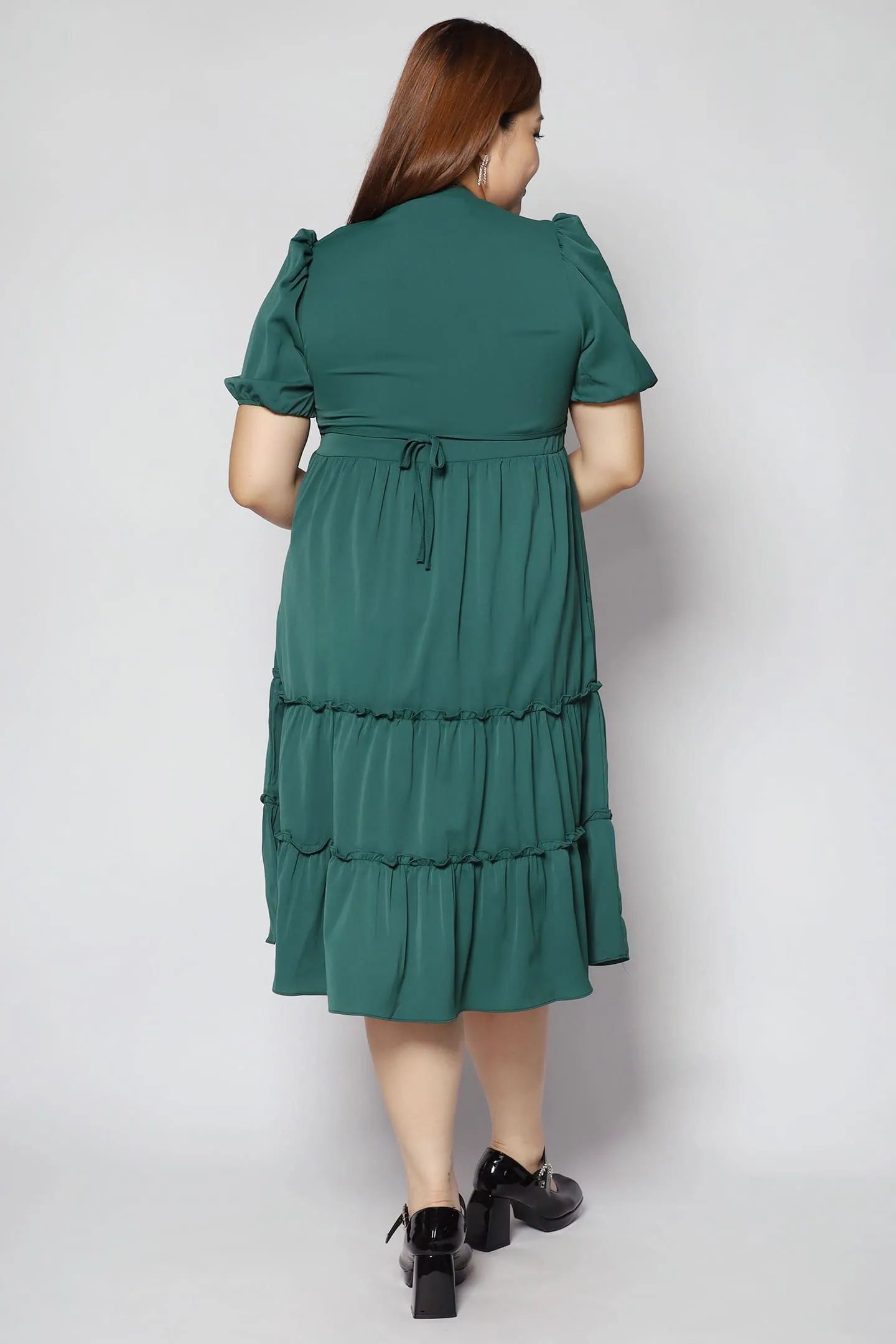 Aurora Dress in Green