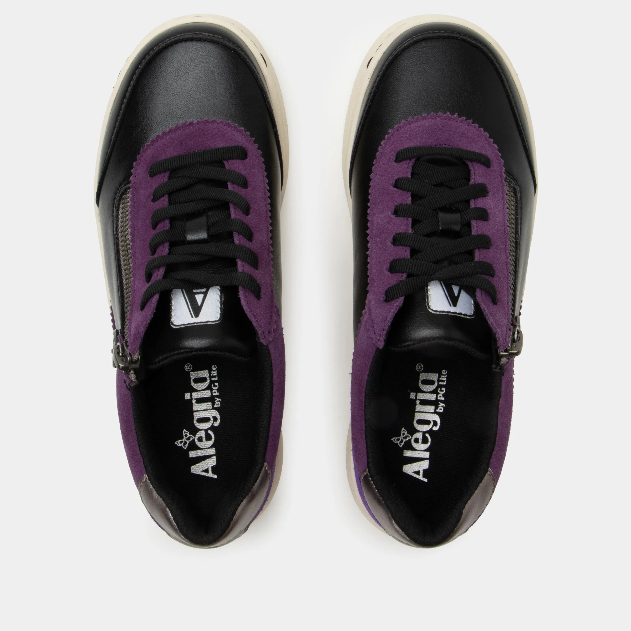 Averie Black Purple Shoe