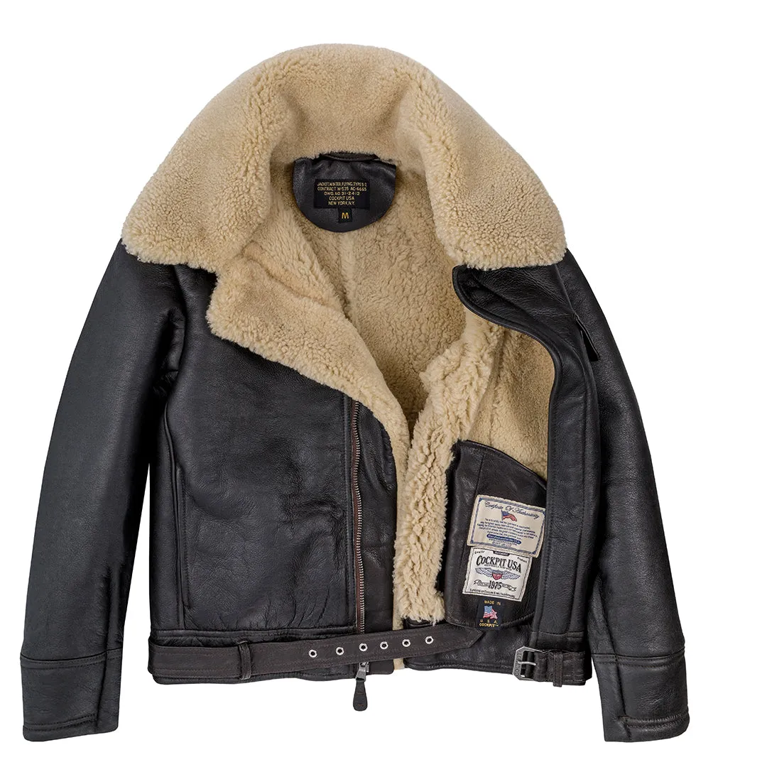 B-2 Sheepskin Jacket Z21C106