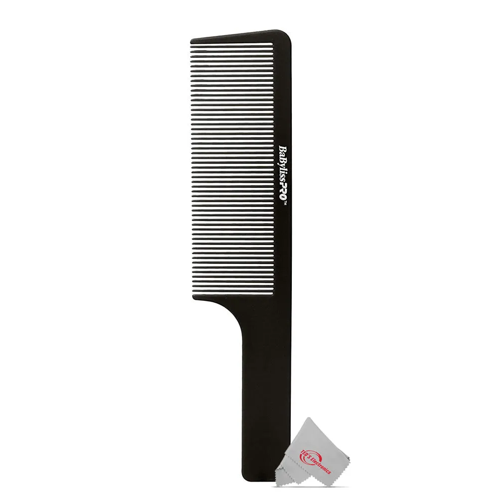 BabylissPro Porcelain Ceramic 2800 Hair Dryer BP2800N   Barber Cape and 9" Comb