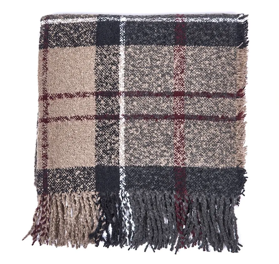 Barbour Boucle Scarf LSC0120 - Winter Dress