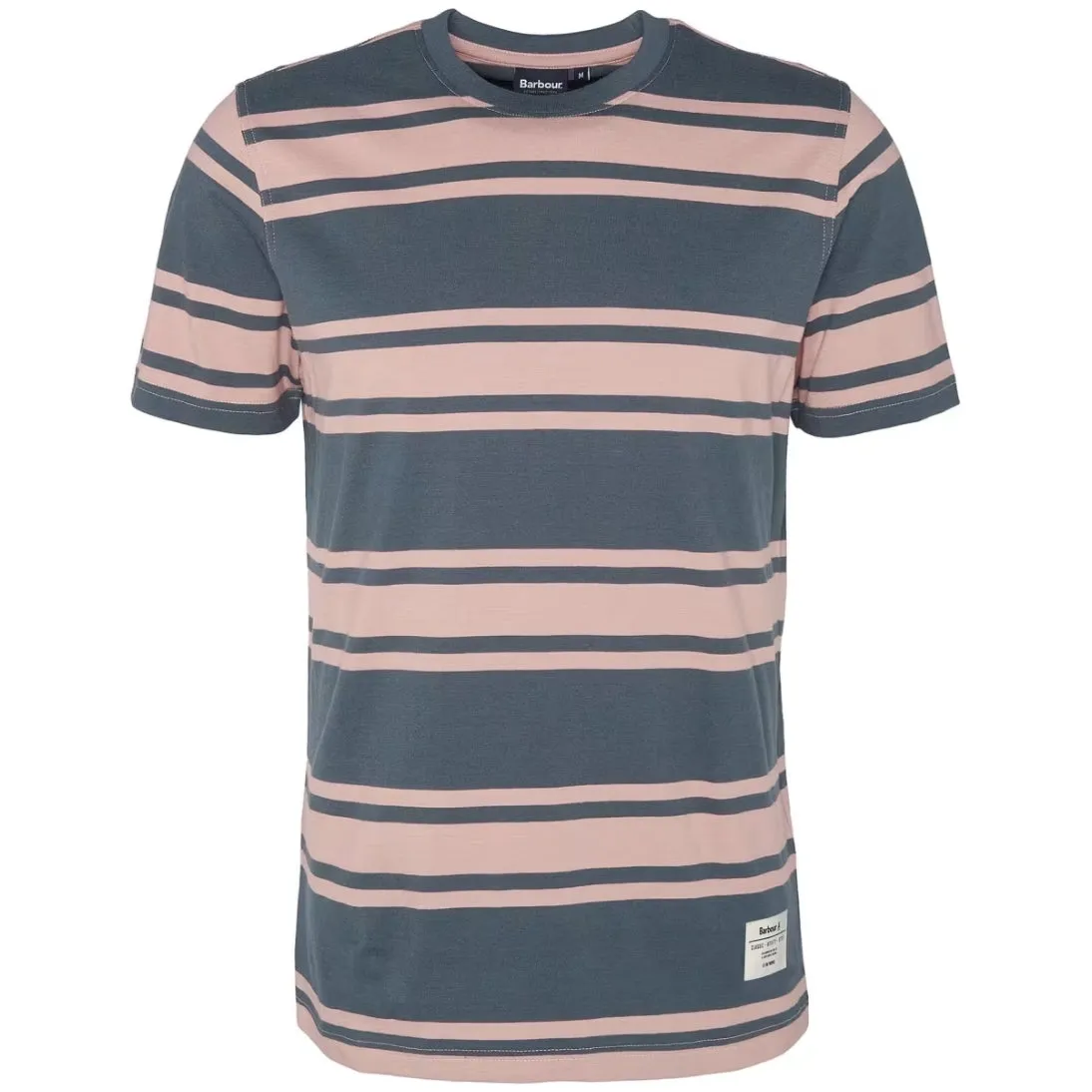 Barbour Kilton Striped T-Shirt  MTS1298GY99 Dark Slate