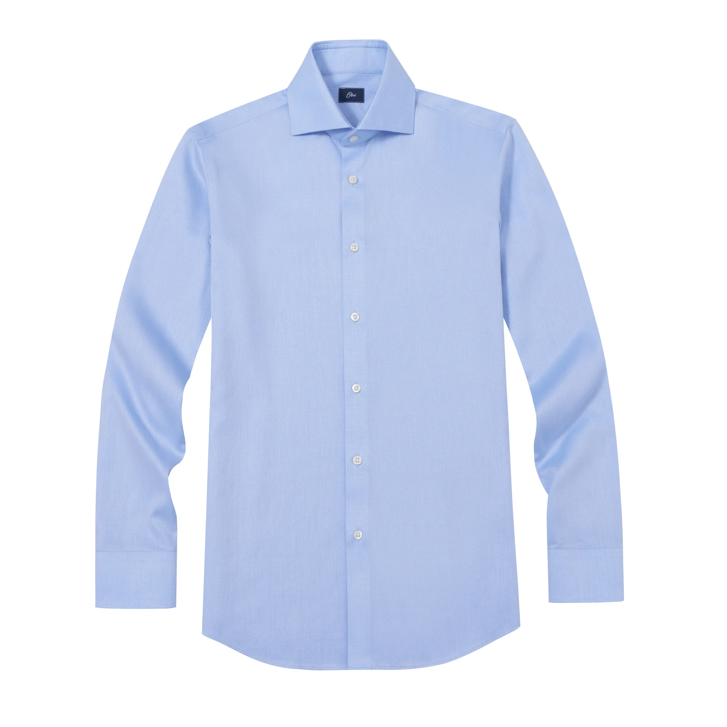 Belfort Blue Lucious Non-Iron Shirt