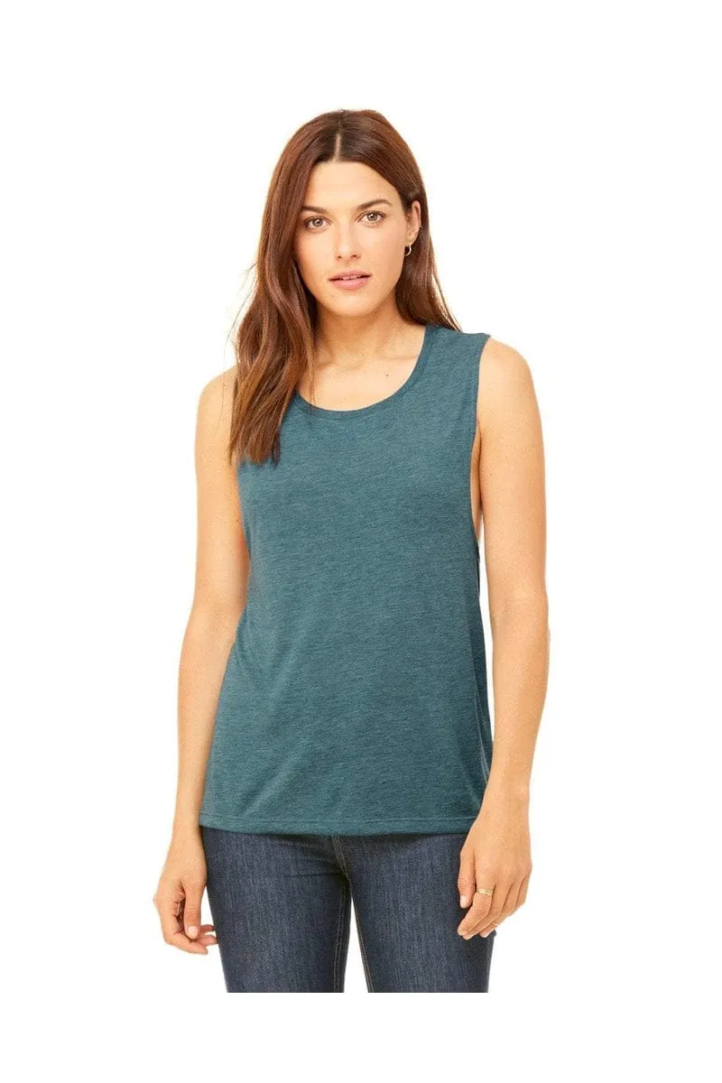 Bella Canvas B8803: Ladies' Flowy Scoop Muscle Tank