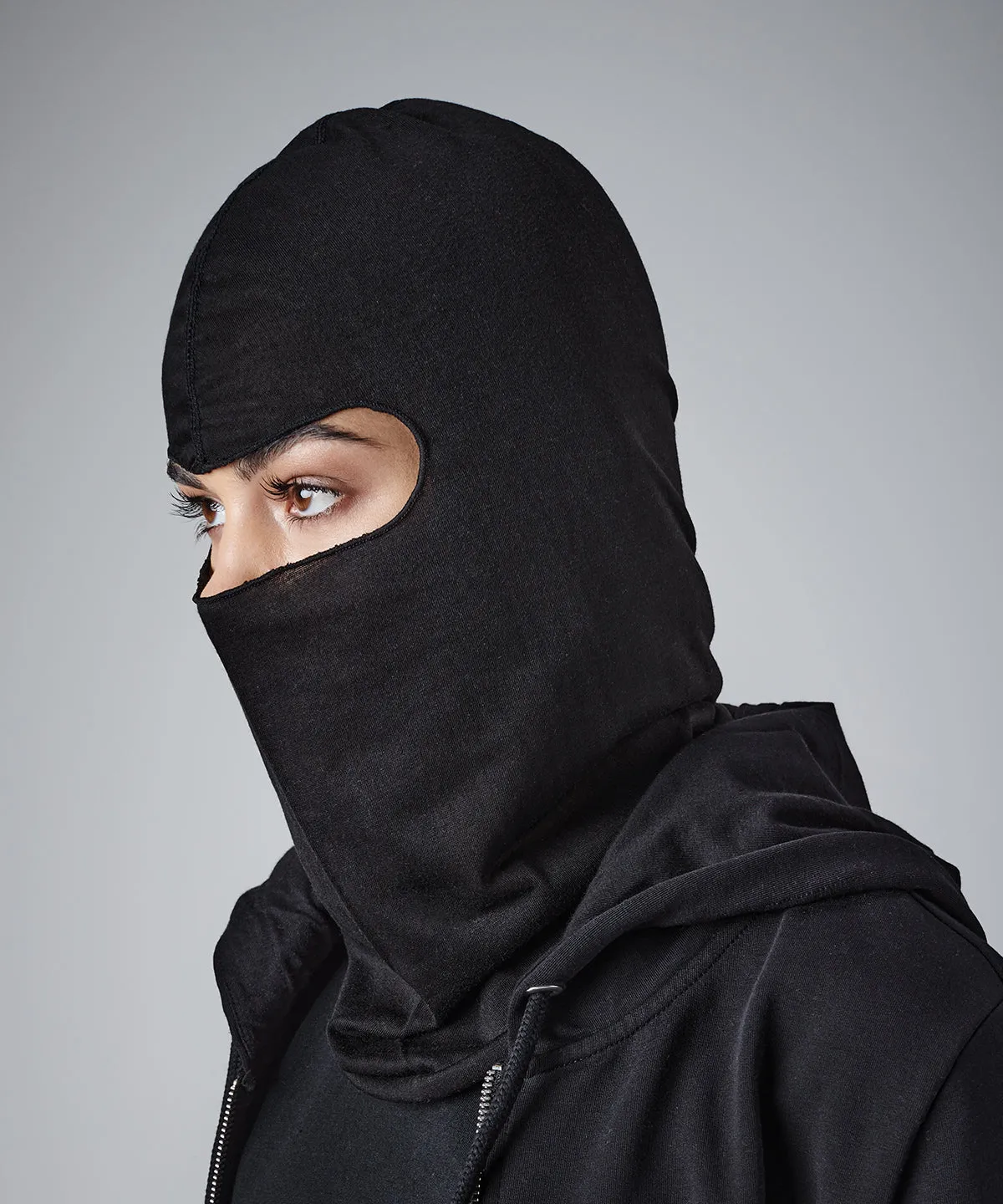 Black - Microfibre balaclava