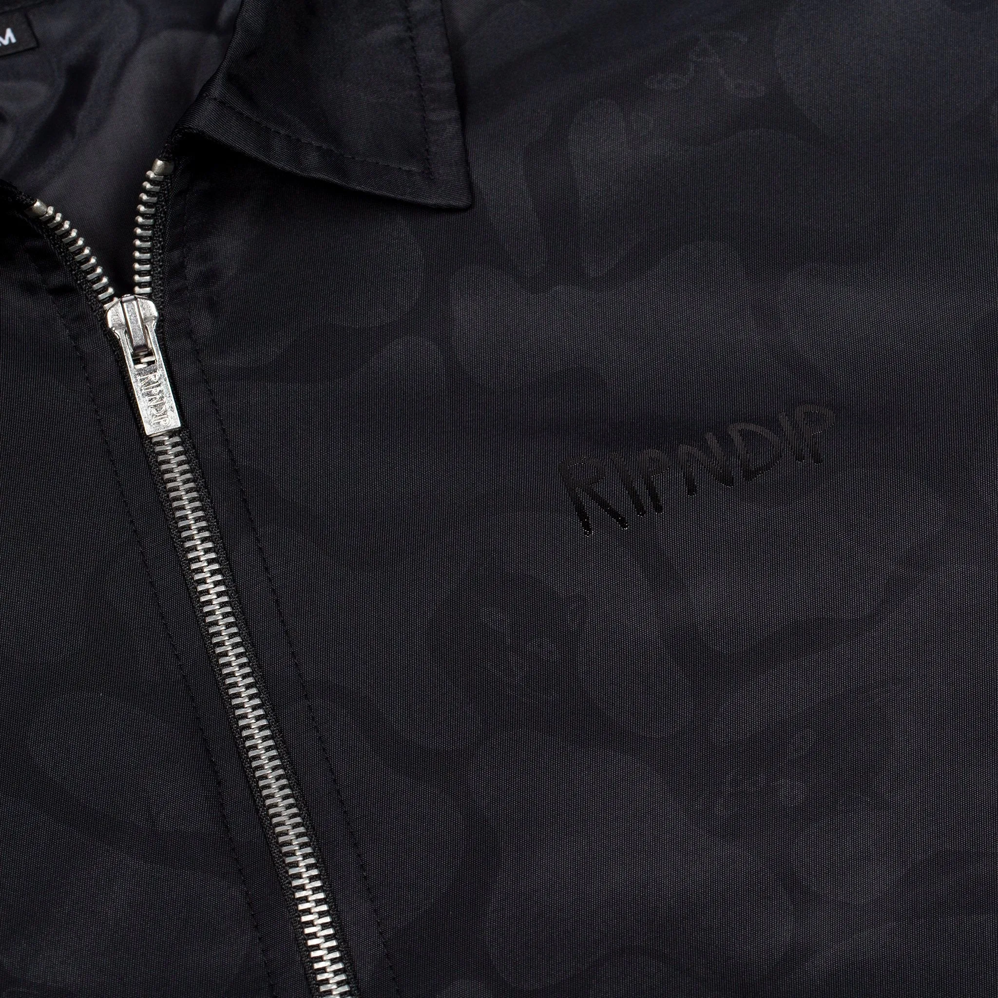 Black Out Nylon Jacket (Black)