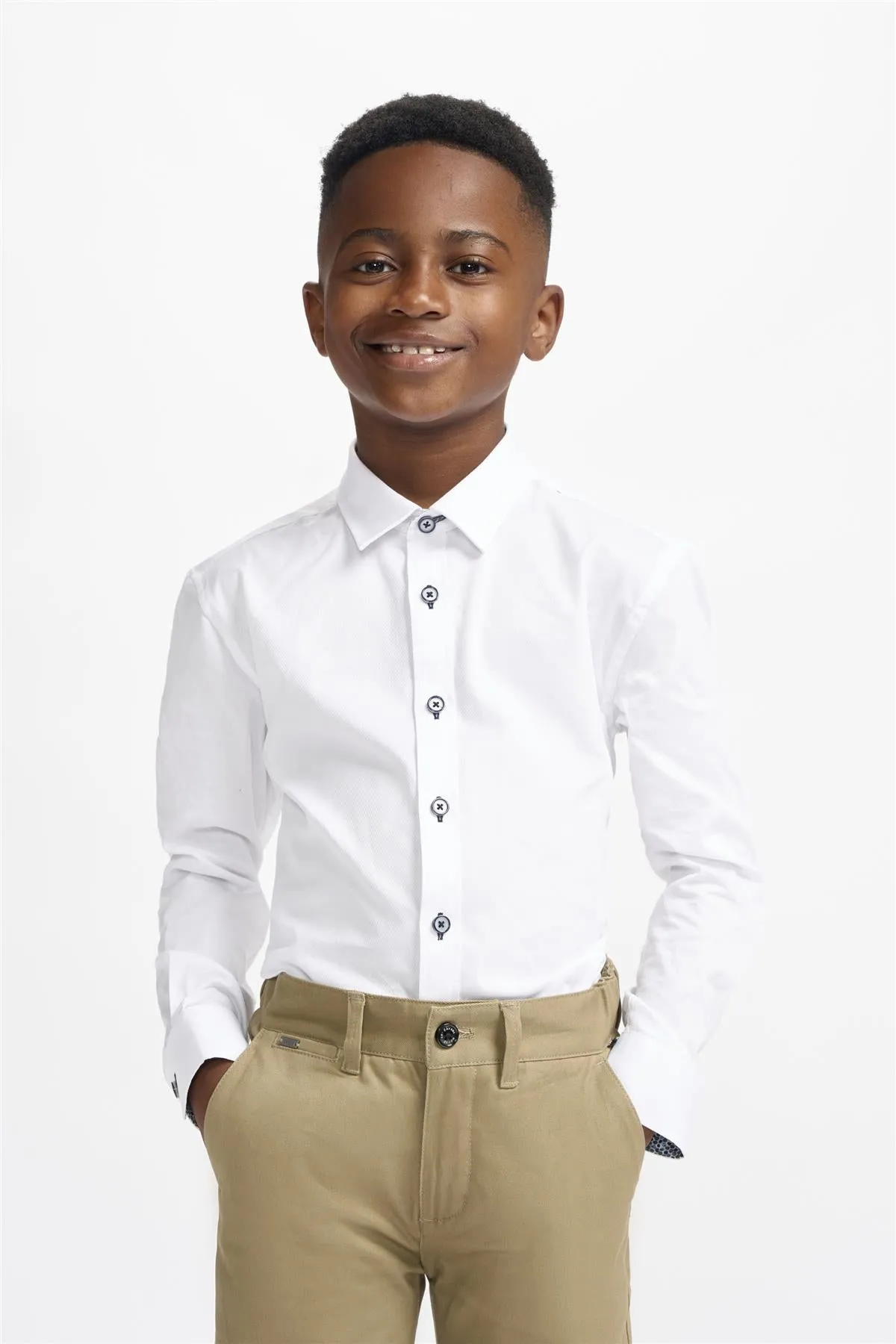 Boys Noble White Shirt