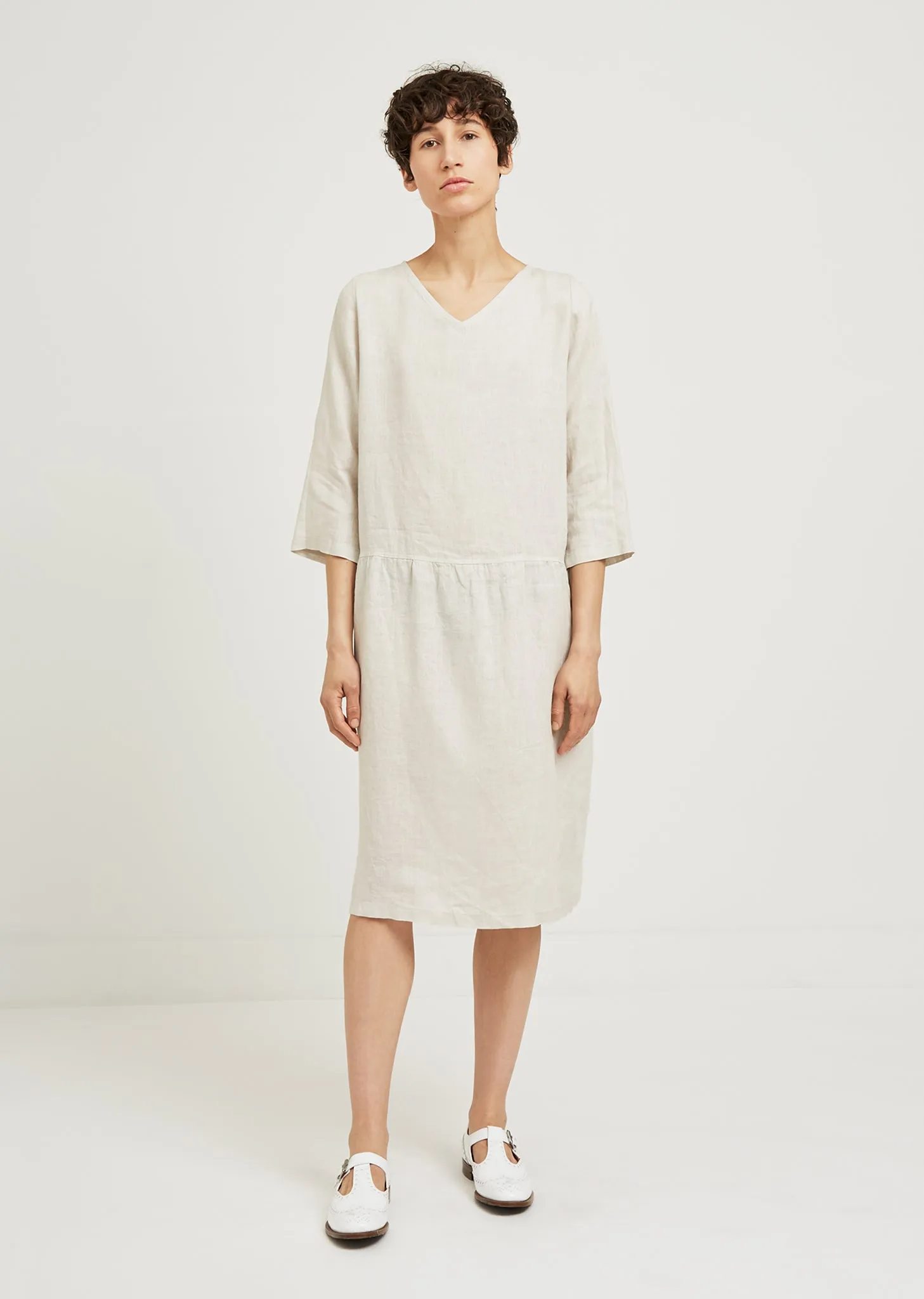 Camille Linen Dress