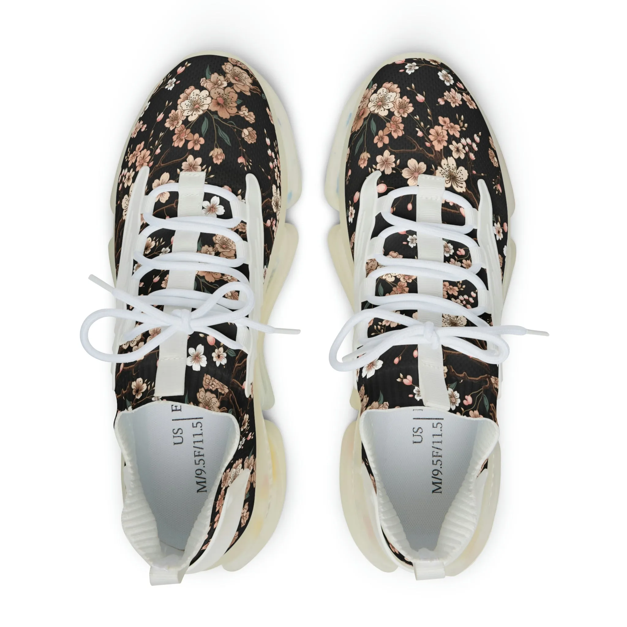 Cherry Blossom Mens Mesh Shoes