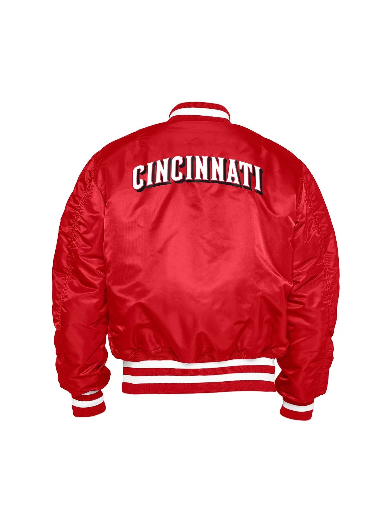 CINCINNATI REDS X ALPHA X NEW ERA MA-1 BOMBER JACKET