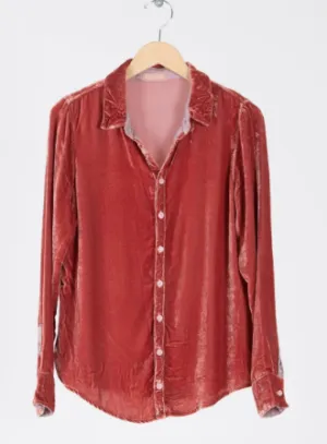 CP Shades Pecan Velvet Romy Shirt