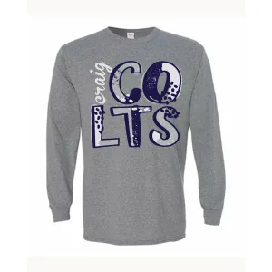 Craig Colts - Splatter Long Sleeve T-Shirt