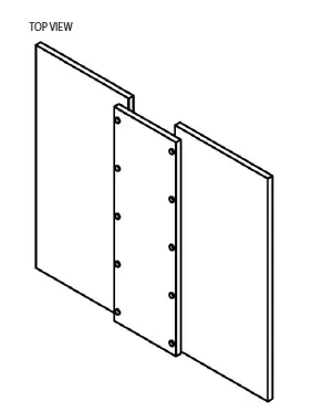 CSE-TWB-6048 | Baffle (Roxbury) Interior Transaction Window