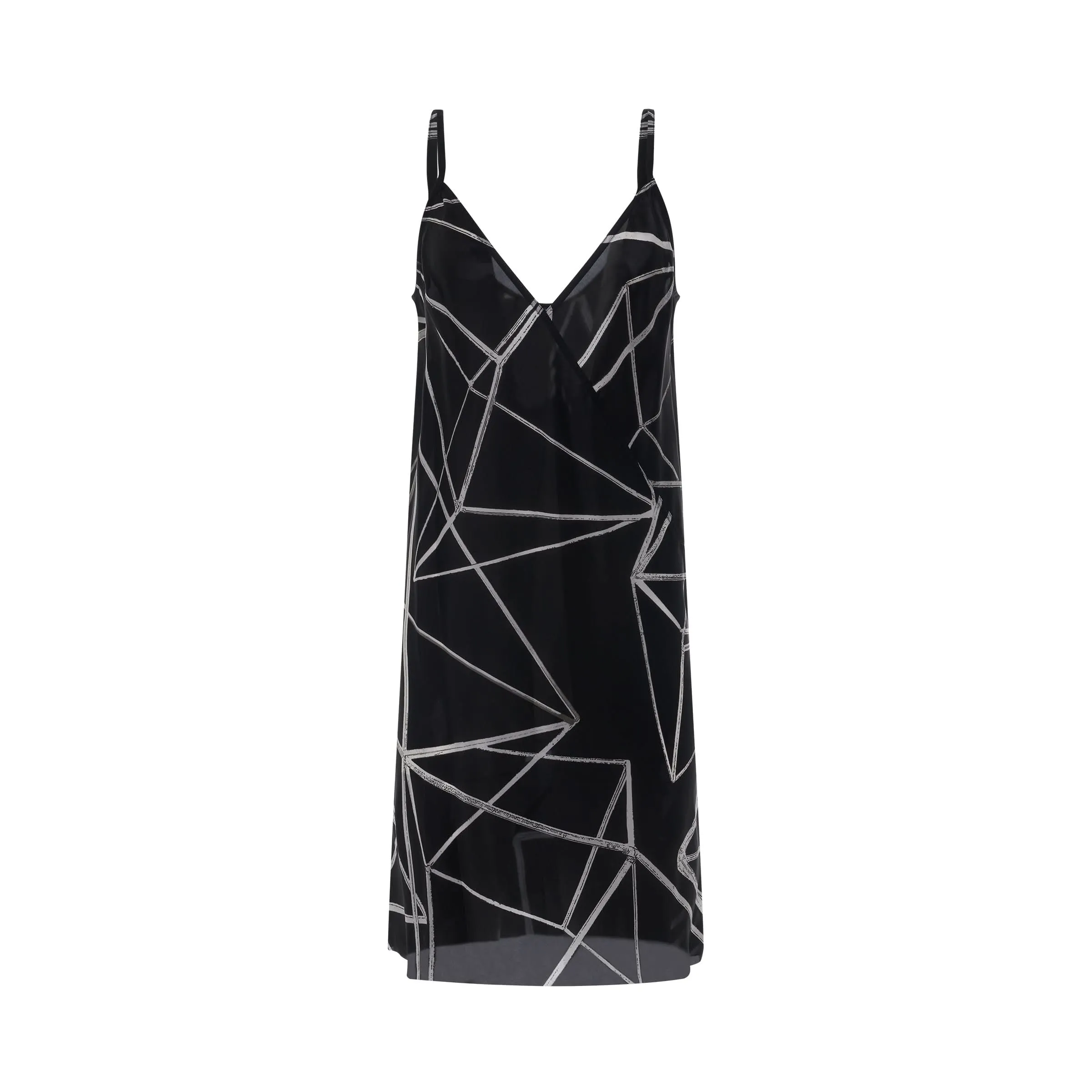 Cupro Slip Dress in Babel Print