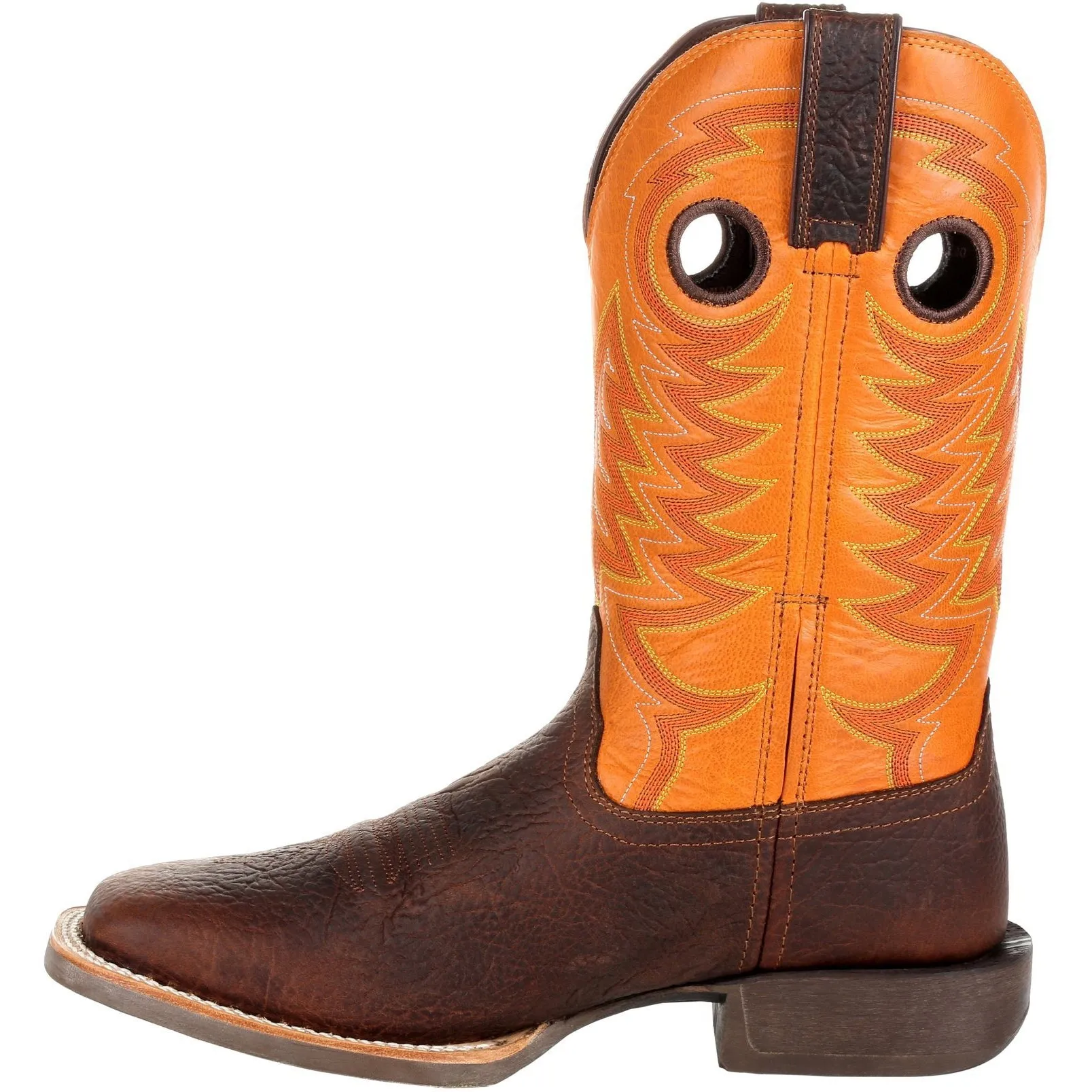 Durango Men's Rebel Pro 12" Square Toe Western Boot - Orange - DDB0230