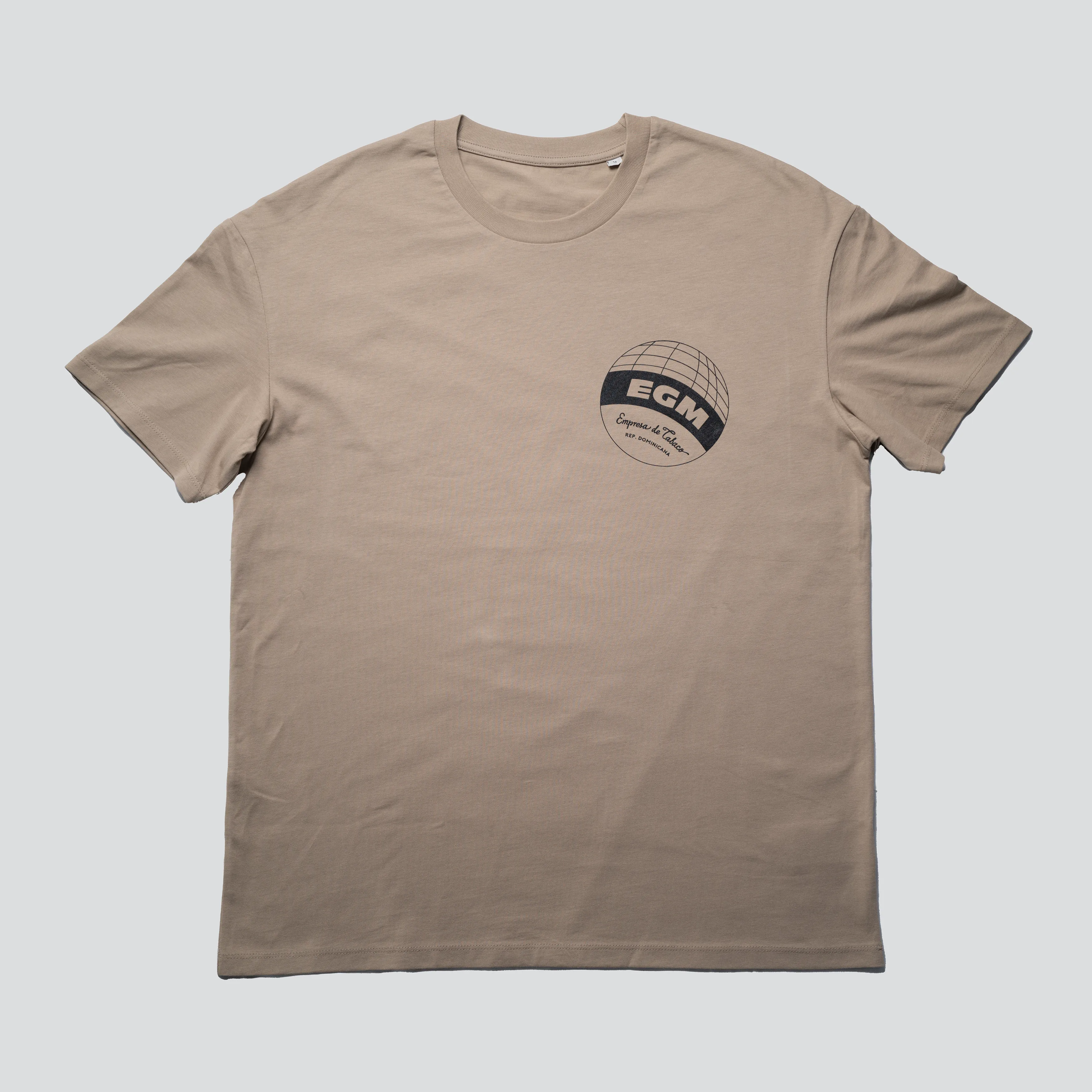 EGM GLOBE T-SHIRT - DESERT SAND