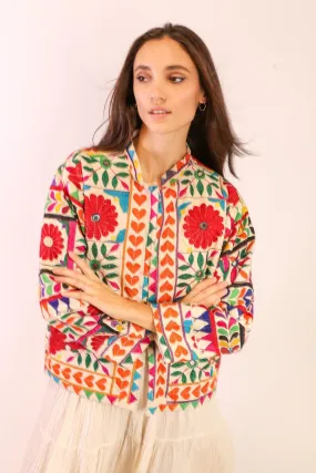 EMBROIDERED JACKET KENNEDY