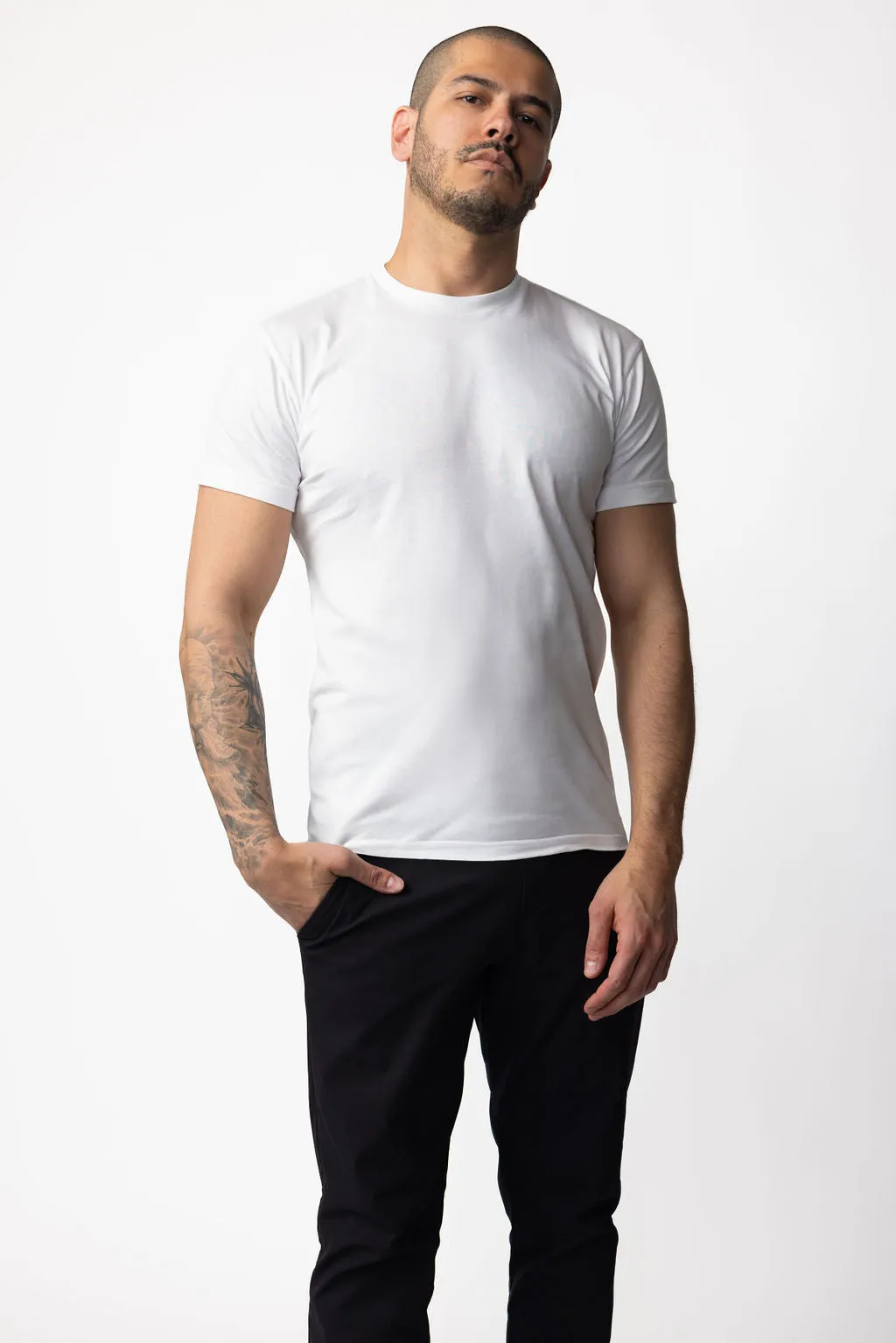 Essential Crew T-Shirt White 3-Pack