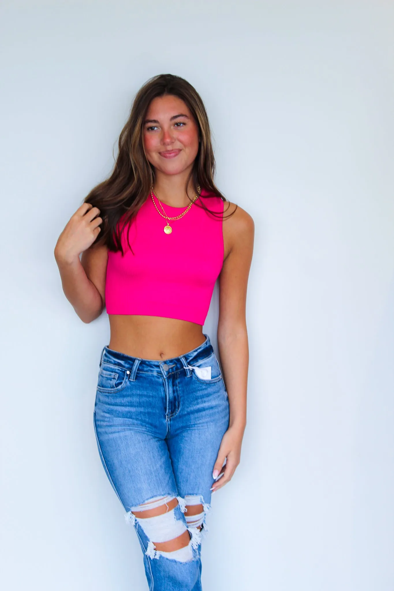 Everyday Basics Brami- Hot Pink