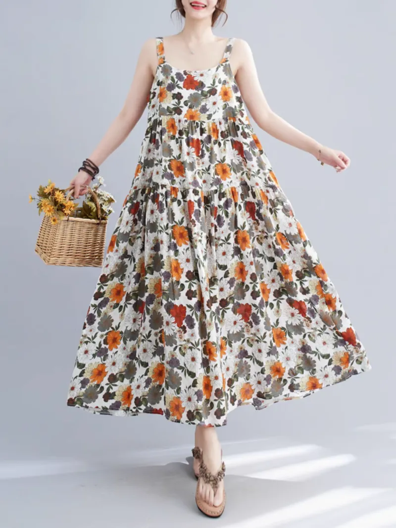 Everyone Lover's Floral A-Line Dress