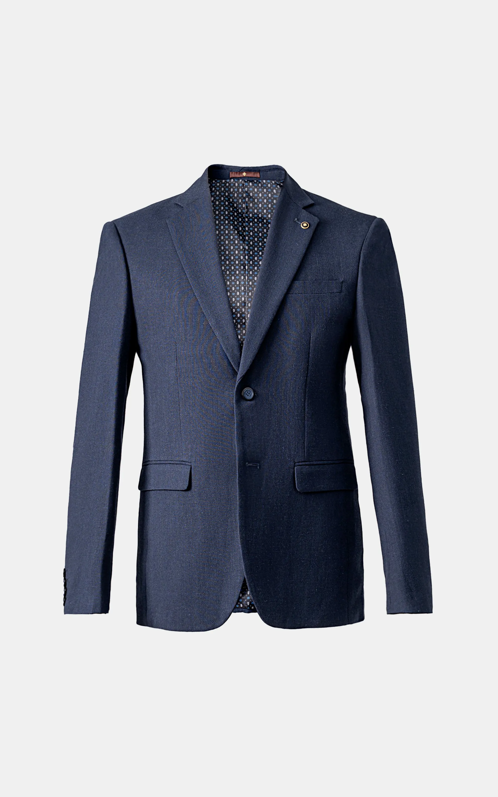 EXECUTIVE TAILORED MEN'S COAT NAVY