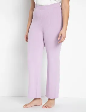 Flare Leg Pull On Pant in Misty Lilac