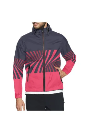 Folding Dimensions All Over Print Windbreaker for Men (Model H23)