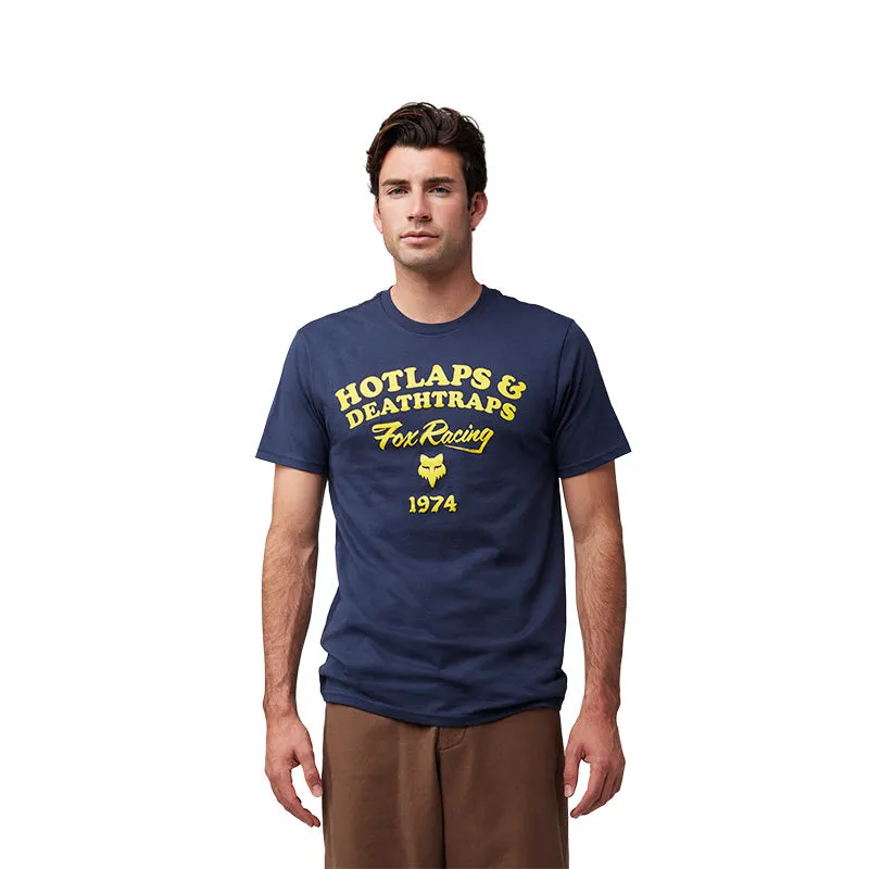 Fox Hotlaps Prem Tee Navy