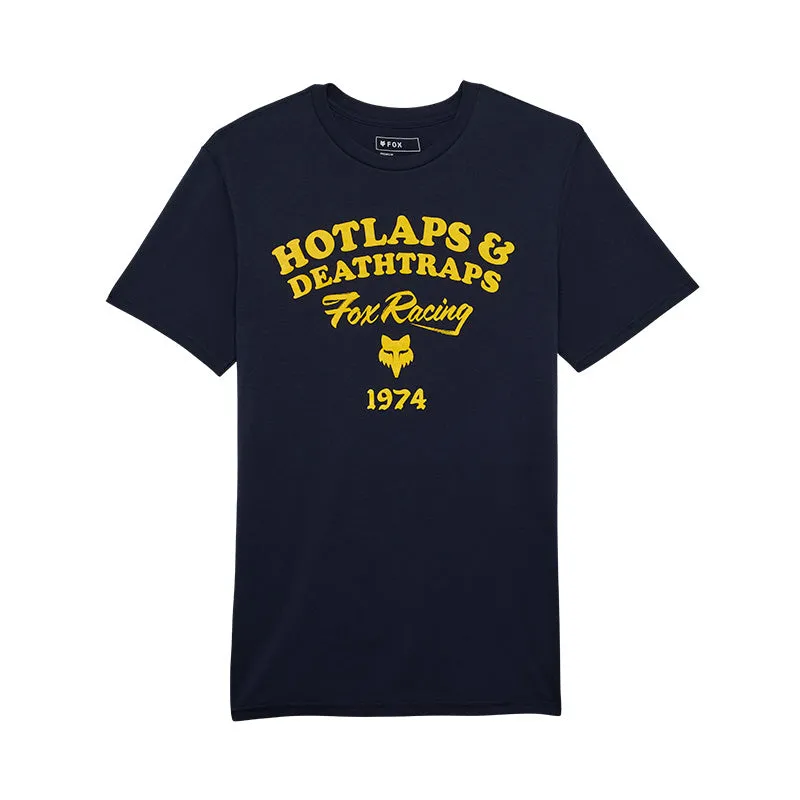 Fox Hotlaps Prem Tee Navy