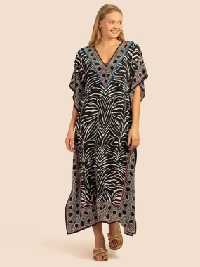 Game Of Love V-neck Kaftan Dress