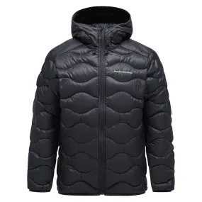 Helium down hood jacket - Black