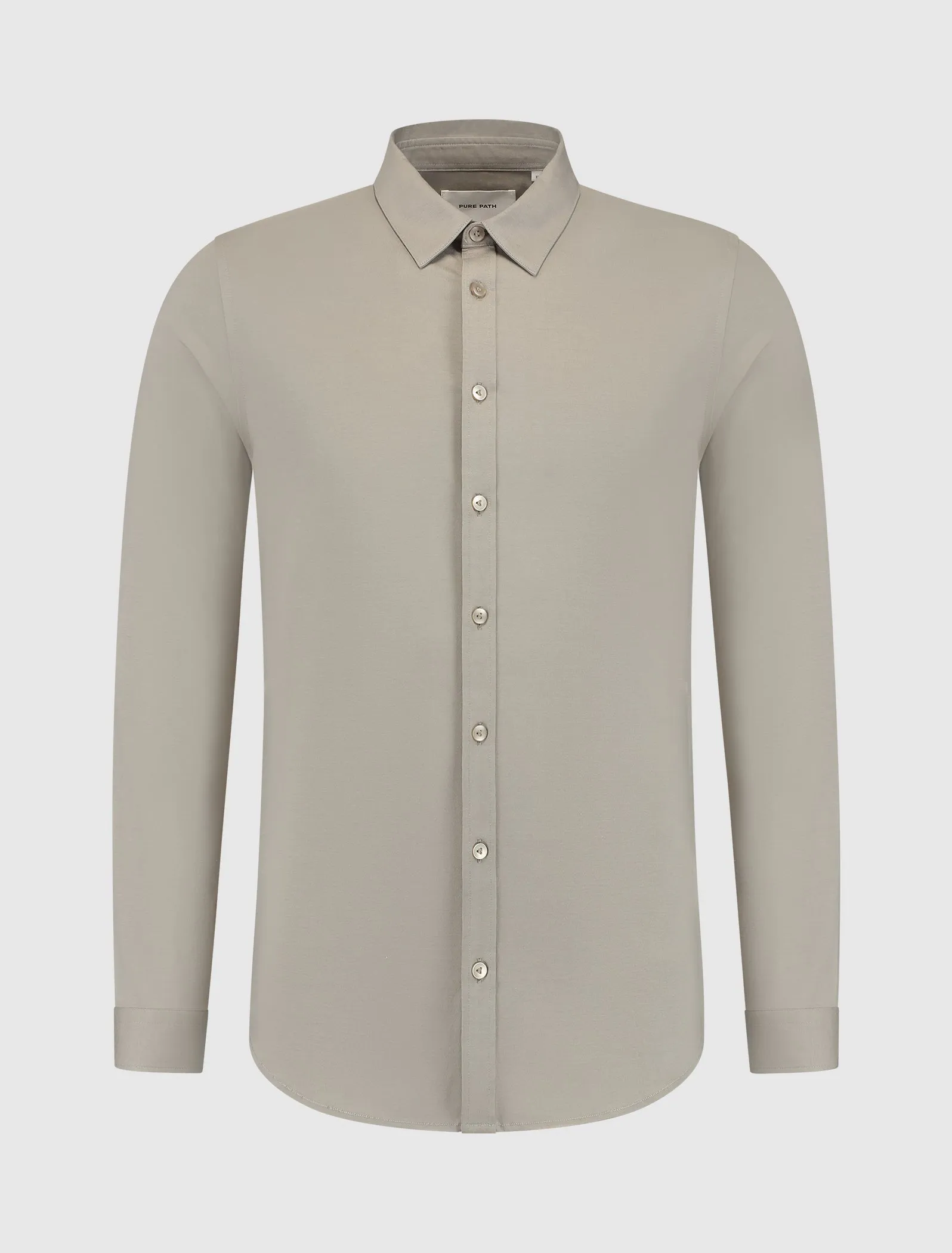 Jersey Shirt | Taupe