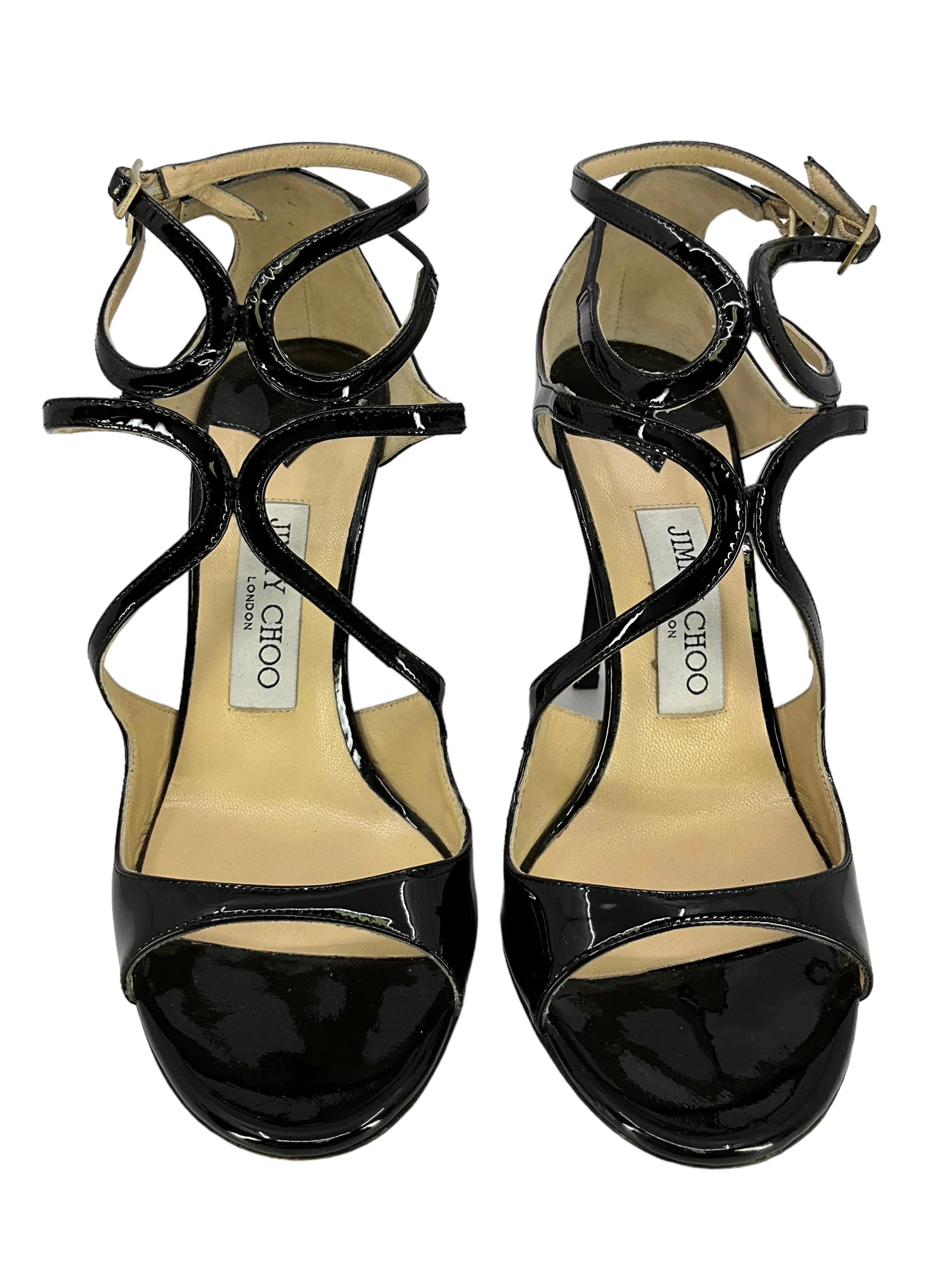 JIMMY CHOO Lang 100 Sandals Size 8